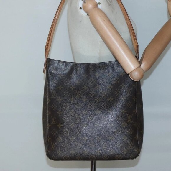 LOUIS VUITTON Monogram Looping GM Shoulder Bag - Picture 1 of 15